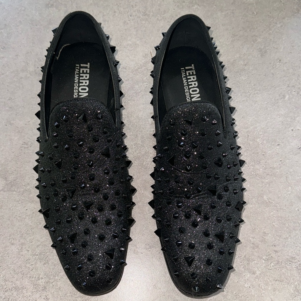 Terroni Spiked Italian Design Dress Shoes